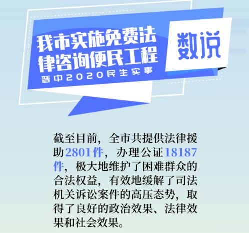 晉中2020民生實事成績單之五 我市實施免費法律咨詢便民工程